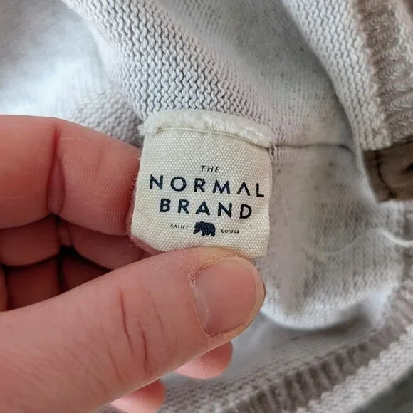 The Normal Brand Jimmy Sweater Crew medium - Picture 5 of 7